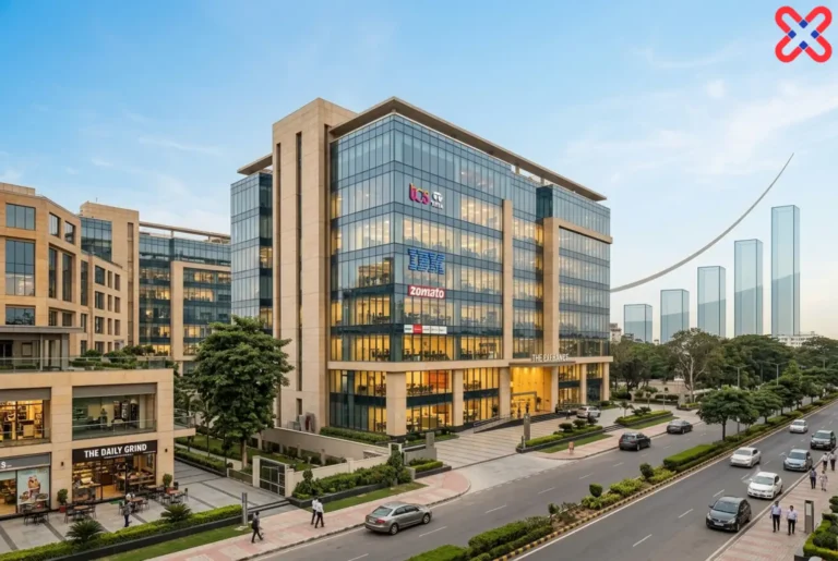 Pre-leased commercial property with established corporate tenants